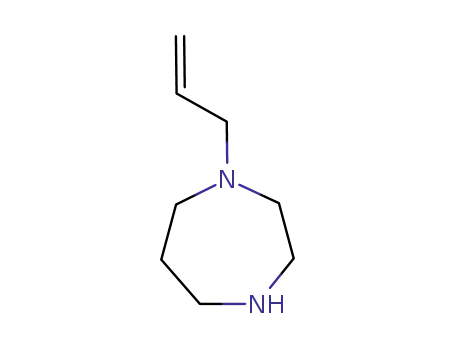 Molecular Structure of 229162-11-2 (1H-1,4-Diazepine,hexahydro-1-(2-propenyl)-(9CI))