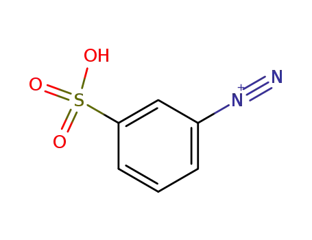 Molecular Structure of 46060-59-7 (Benzenediazonium, 3-sulfo-)