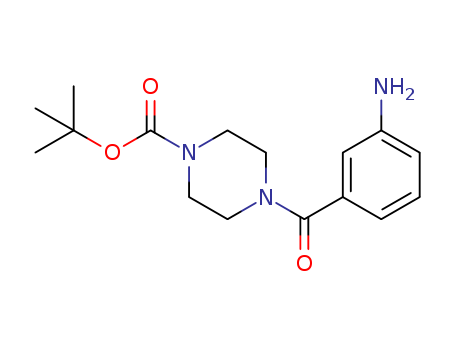 4-(3-AMINO-BENZOYL)-PIPERAZINE-1-CARBOXYLIC ACID TERT-BUTYL ESTER
