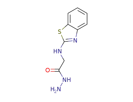 Molecular Structure of 325766-88-9 (Glycine, N-2-benzothiazolyl-, hydrazide (9CI))