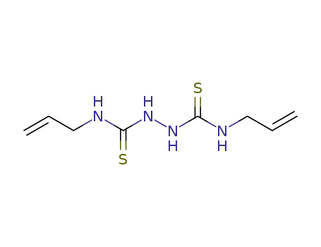 Molecular Structure of 539-97-9 (N(1),N(2)-Diallyl-1,2-hydrazinedicarbothioamide)