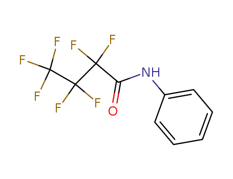 Molecular Structure of 336-61-8 (Heptafluorobutyranilide)