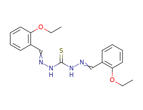 Carbonothioicdihydrazide, bis[(2-ethoxyphenyl)methylene]- (9CI) cas  6327-28-2