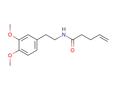 Molecular Structure of 734534-08-8 (N-[2-(3,4-dimethoxyphenyl)ethyl]-4-pentenamide)