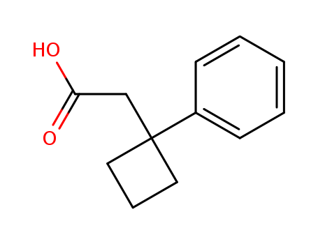 2-(1-phenylcyclobutyl)acetic acid