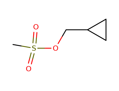 Molecular Structure of 696-77-5 (CYCLOPROPYLMETHYLMETHANESULPHONATE)