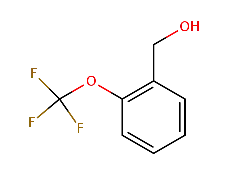 Molecular Structure of 175278-07-6 (2-(Trifluoromethoxy)benzyl alcohol)