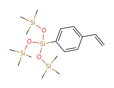 Trisiloxane, 3-(4-ethenylphenyl)-1,1,1,5,5,5-hexamethyl-3-[(trimethylsilyl)oxy]-