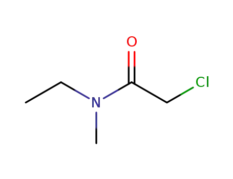 Molecular Structure of 2746-07-8 (2-chloro-N-ethyl-N-methylacetamide)
