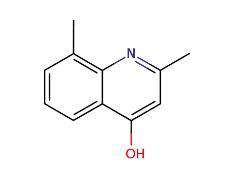 Molecular Structure of 15644-80-1 (2,8-DIMETHYL-4-HYDROXYQUINOLINE)