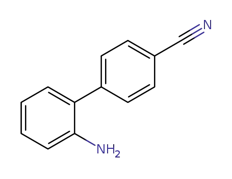 Molecular Structure of 75898-35-0 (2'-AMINO-BIPHENYL-4-CARBONITRILE)