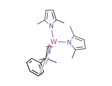 Molecular Structure of 1197008-50-6 (C<sub>30</sub>H<sub>37</sub>N<sub>3</sub>W)