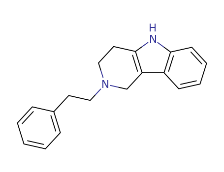1H-Pyrido[4,3-b]indole, 2,3,4,5-tetrahydro-2-(2-phenylethyl)-