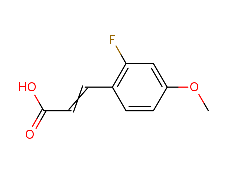 2-Fluoro-4-methoxycinnamic acid