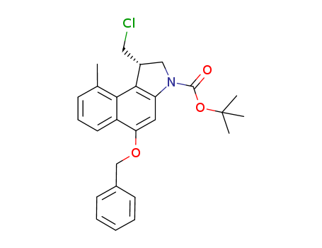 tert-butyl (S)-5-(benzyloxy)-1-(chloromethyl)-9-methyl-1,2-dihydro-3H-benzo[e]indole-3-carboxylate