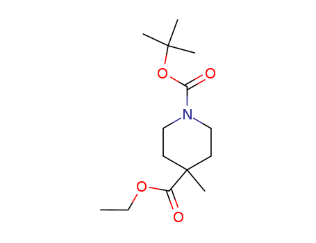 1-tert-butyl 4-ethyl 4-methylpiperidine-1,4-dicarboxylate
