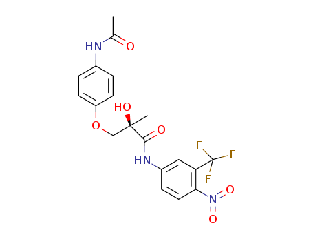 R-3-(4-acetylamino-phenoxy)-2-hydroxy-2-methyl-N-(4-nitro-3-trifluoromethyl-phenyl)-propionamide