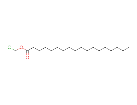 Molecular Structure of 77878-01-4 (octadecanoic acid chloromethyl ester)