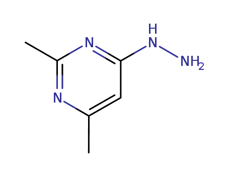 Pyrimidine,4-hydrazinyl-2,6-dimethyl-(14331-56-7)