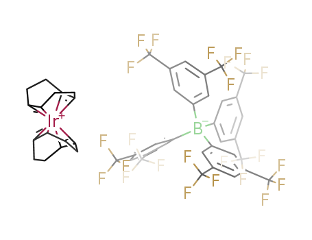 Bis(1,5-cyclooctadiene)iridium(I)tetrakis[3,5-bis(trifluoromethyl)phenyl]borate,98%