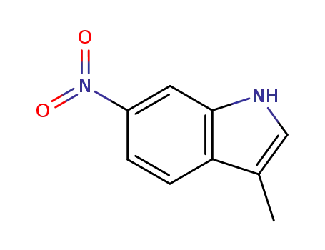 Molecular Structure of 133053-76-6 (3-METHYL-6-NITROINDOLE)