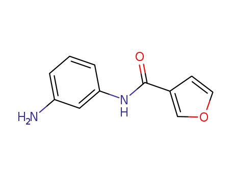 Molecular Structure of 926212-87-5 (N-(3-aminophenyl)-3-furamide)