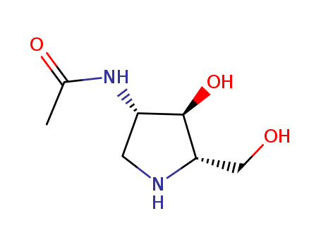 2-Acetamido-1,4-imino-1,2,4-trideoxy-L-arabinitol