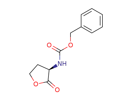 Molecular Structure of 41088-89-5 (Z-D-homoserine lactone)