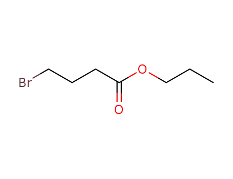 Molecular Structure of 4890-39-5 (Butanoic acid, 4-bromo-, propyl ester)