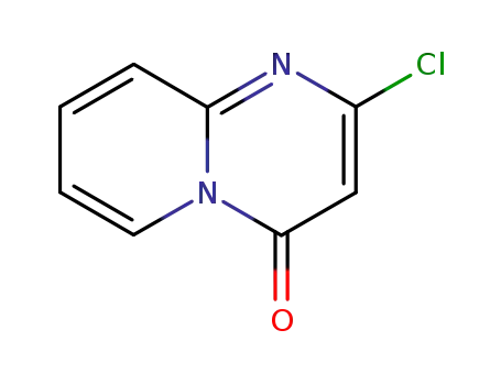 Molecular Structure of 5418-94-0 (2-a)pyrimidin-4-one,2-chloro-4h-pyrido()