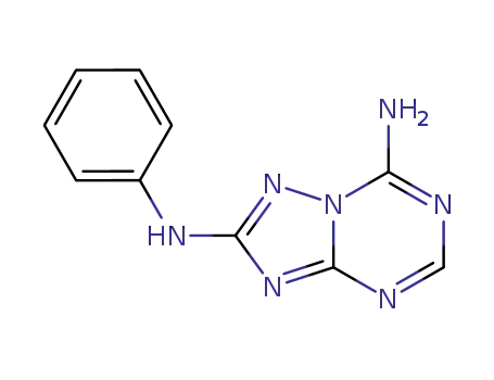 7-amino-2-phenylamino-1,2,4-triazolo[1,5-a][1,3,5]triazine