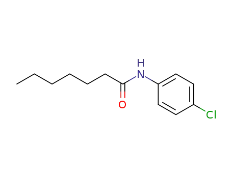 Molecular Structure of 96620-45-0 (heptanoic acid (4-chlorophenyl)-amide)
