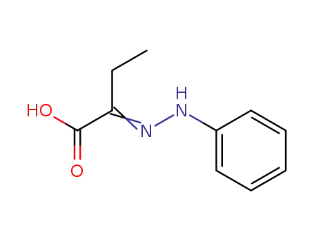 Butanoic acid, 2-(phenylhydrazono)-