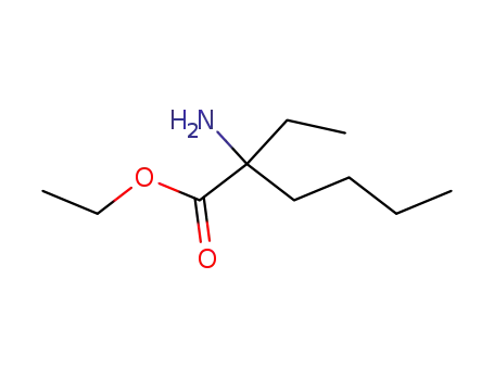 Molecular Structure of 152802-65-8 (ETHYL 2-AMINO-2-ETHYLHEXANOATE)