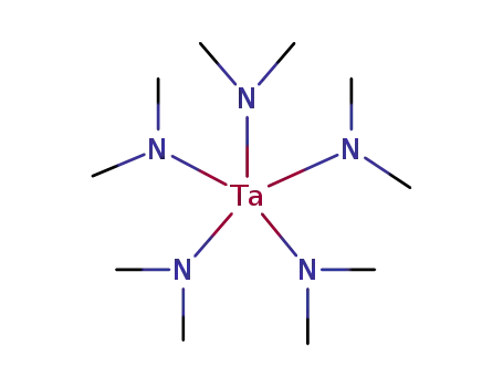 Molecular Structure of 19824-59-0 (PENTAKIS(DIMETHYLAMINO)TANTALUM)