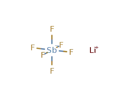 Molecular Structure of 18424-17-4 (LITHIUM HEXAFLUOROANTIMONATE)