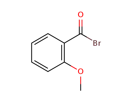 Molecular Structure of 151093-32-2 (Benzoyl bromide, 2-methoxy- (9CI))