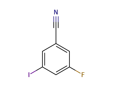 Molecular Structure of 723294-75-5 (3-FLUORO-5-IODOBENZONITRILE)