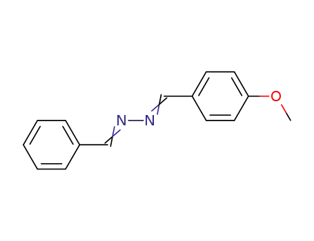 Molecular Structure of 1149-69-5 (1-(4-Methoxybenzylidene)-2-benzylidenehydrazine)