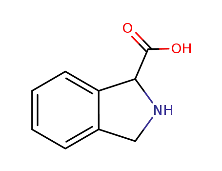 Molecular Structure of 66938-02-1 (2,3-DIHYDRO-1H-ISOINDOLE-1-CARBOXYLIC ACID)