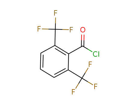 Molecular Structure of 53130-44-2 (2,6-BIS(TRIFLUOROMETHYL)BENZOYL CHLORIDE)