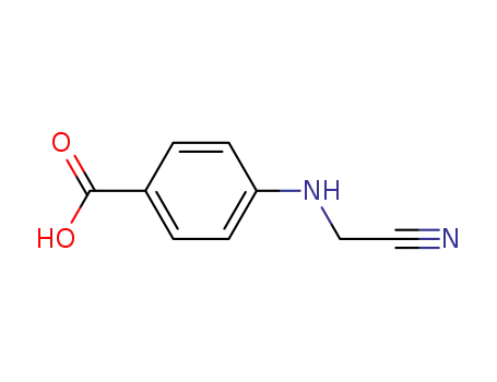 Molecular Structure of 6275-82-7 (4-[(cyanomethyl)amino]benzoic acid)
