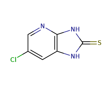 2H-Imidazo[4,5-b]pyridine-2-thione,6-chloro-1,3-dihydro-