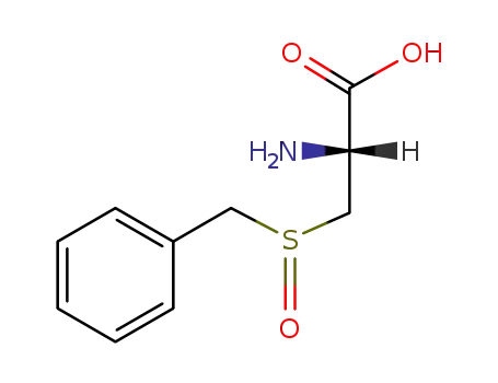 Molecular Structure of 60668-81-7 (S-Benzyl-L-cystein-S-oxide)