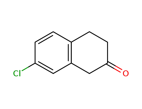 Molecular Structure of 17556-19-3 (5-Chloro-2-tetralone)