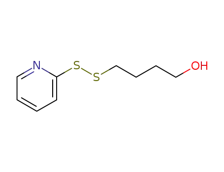 Molecular Structure of 892402-95-8 (4-(Pridin-2-yldisulfanyl)butan-1-ol)
