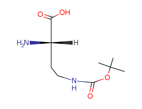 (2S)-Amino-4-[(tert-butoxycarbonyl)amino]butanoic acid