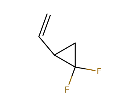 Molecular Structure of 694-34-8 (1,1-DIFLUORO-2-VINYLCYCLOPROPANE)
