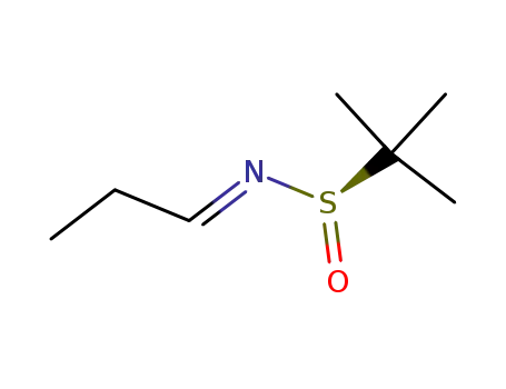 Molecular Structure of 221375-47-9 ((R)-(-)-N-(propylidene)-2-methylpropane-2-sulfinamide)