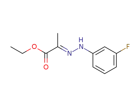 Propanoic acid, 2-[(3-fluorophenyl)hydrazono]-, ethyl ester
